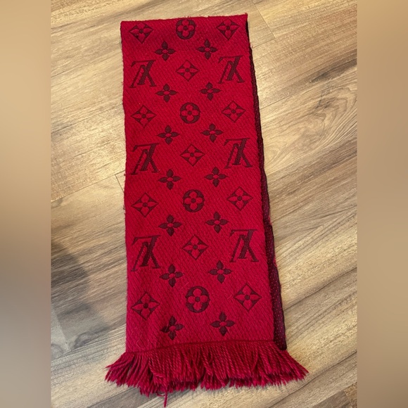 Louis Vuitton Monogram Logomania Wool Scarf - Picture 2 of 4